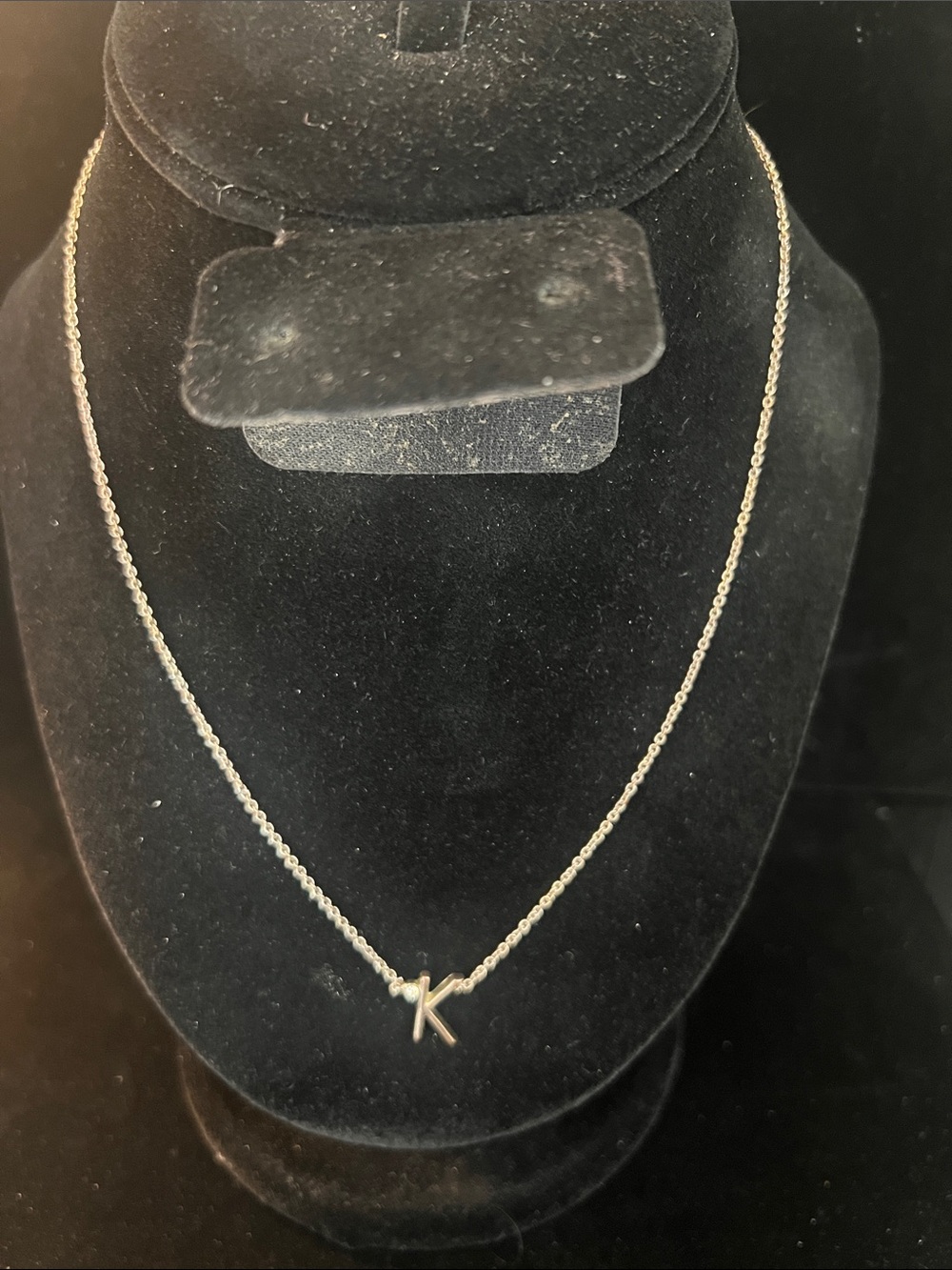 Claire's Gold-Tone Initial “K”Necklace